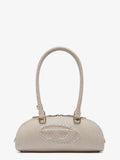1DR python-effect leather shoulder bag