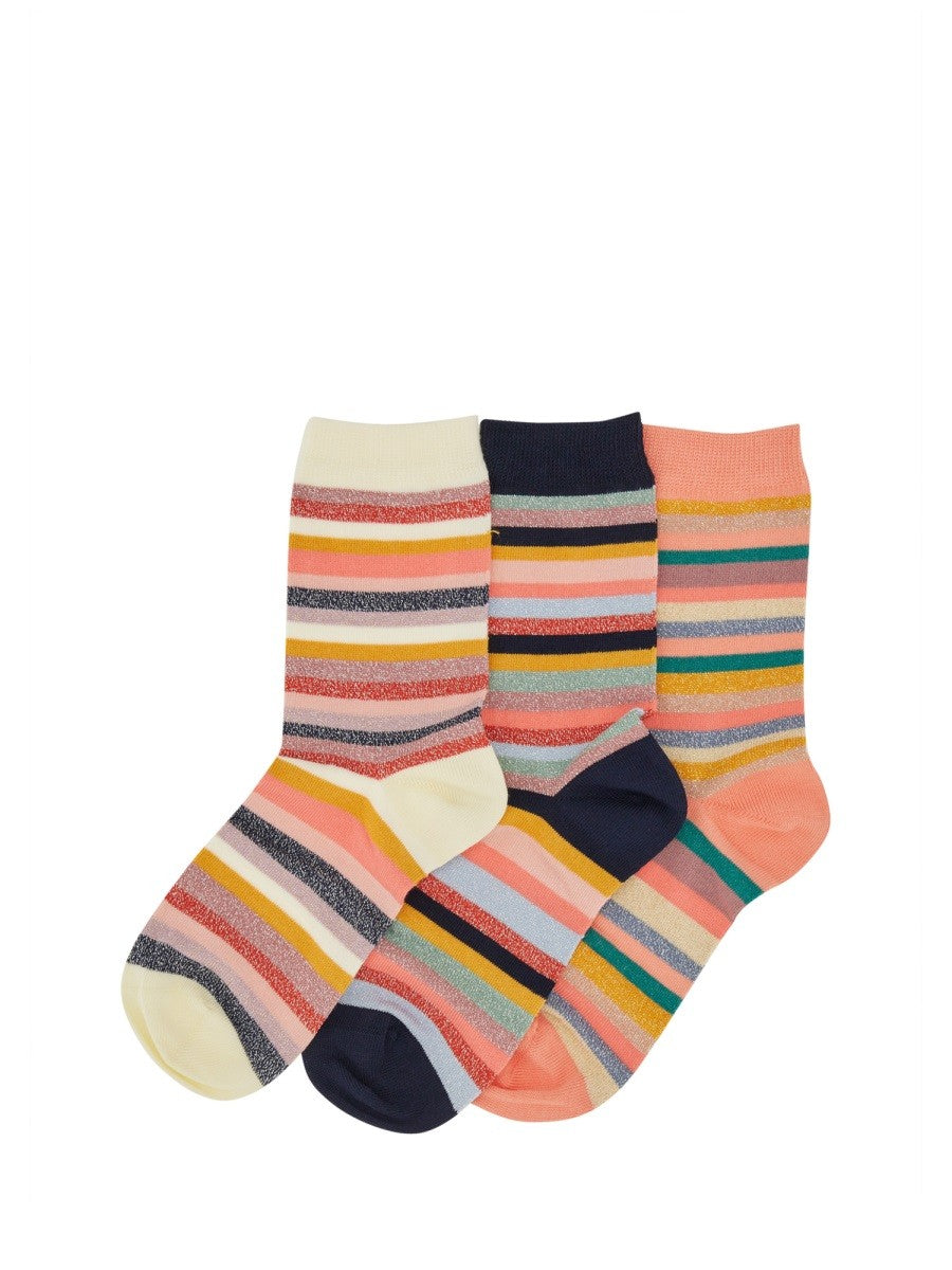 3-PACK SOCKS "SIGNATURE STRIPE" 2
