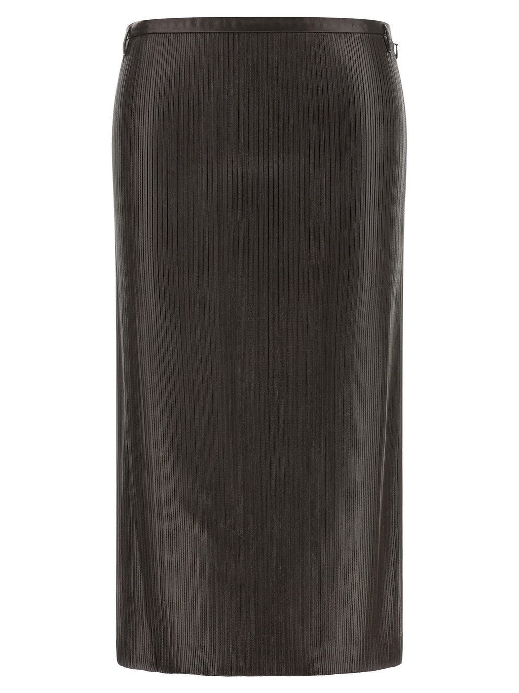 3D ribbed skirt