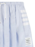 '4-Bar' Oxford pleated skirt 3