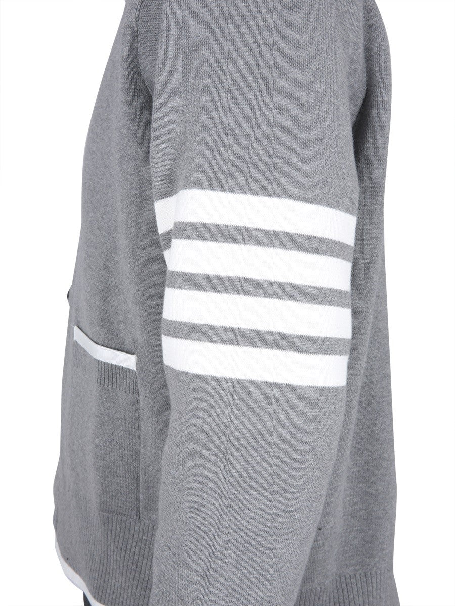 4BAR STRIPE CARDIGAN 4