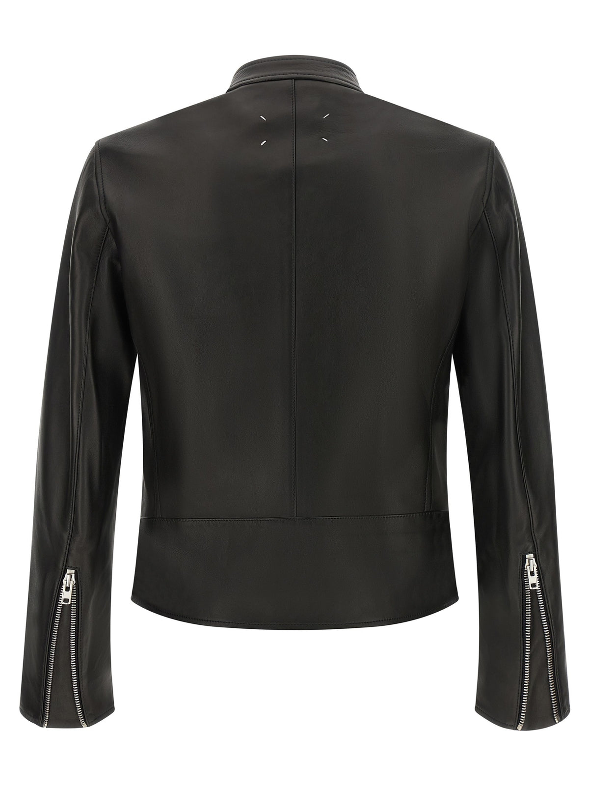 '5-zip' Leather Jacket 2