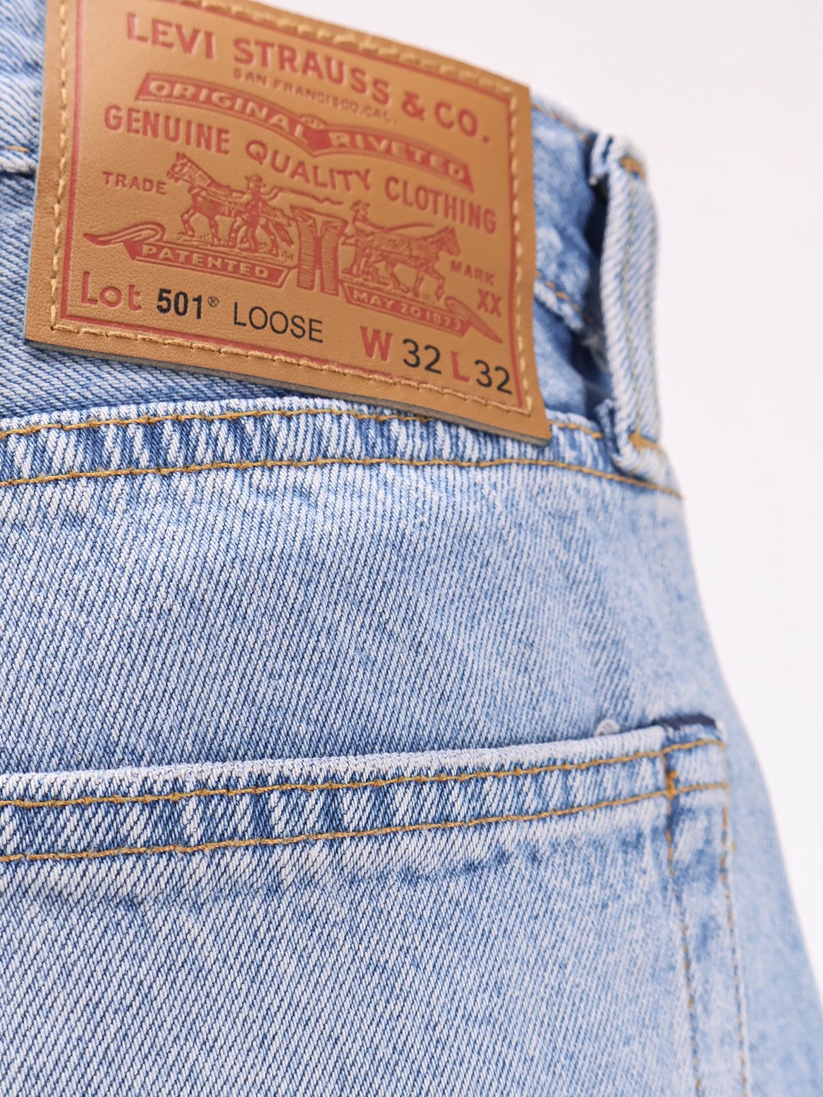 501 jeans blue denim 3