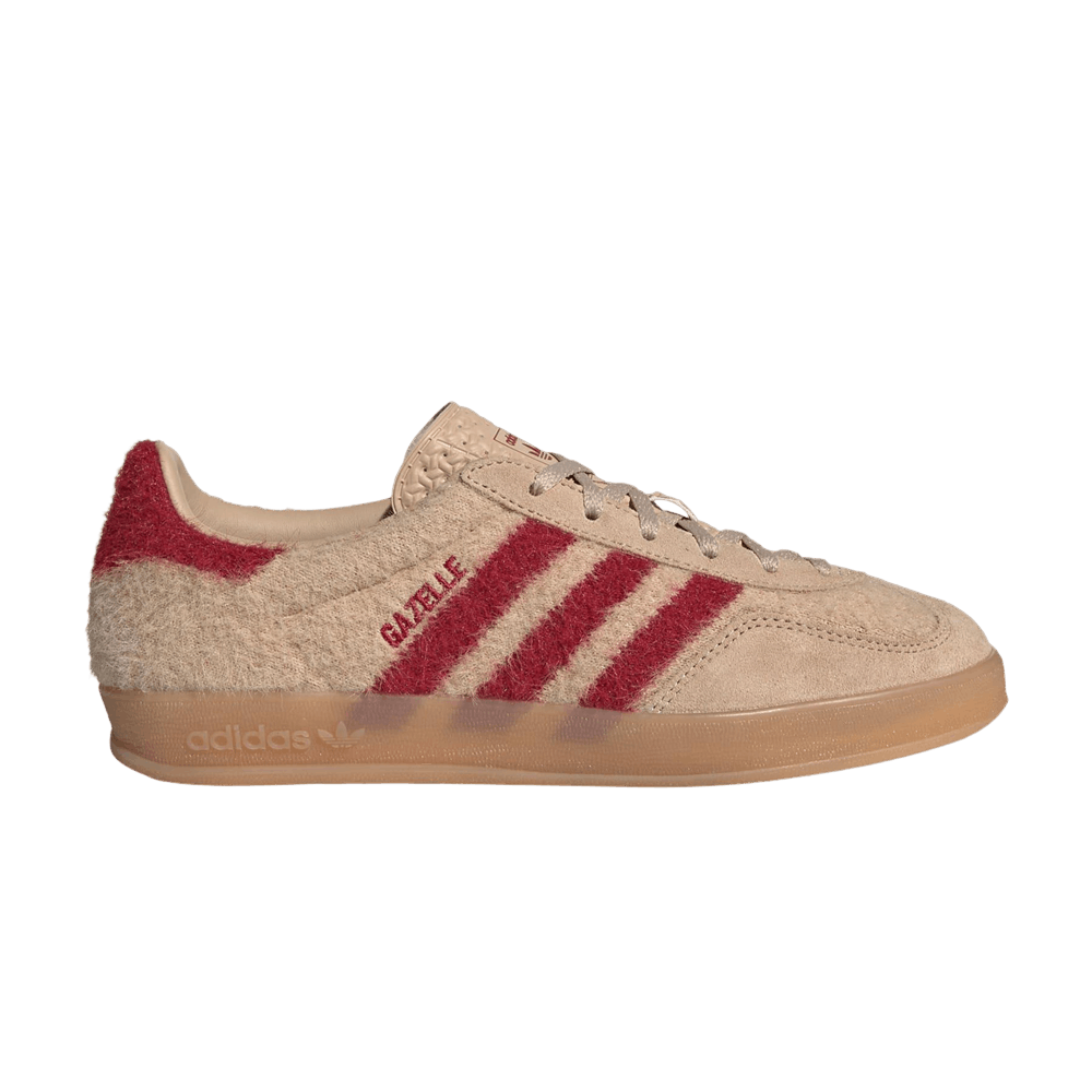 adidas Gazelle Indoor Magic Beige Victory Red (Women's)