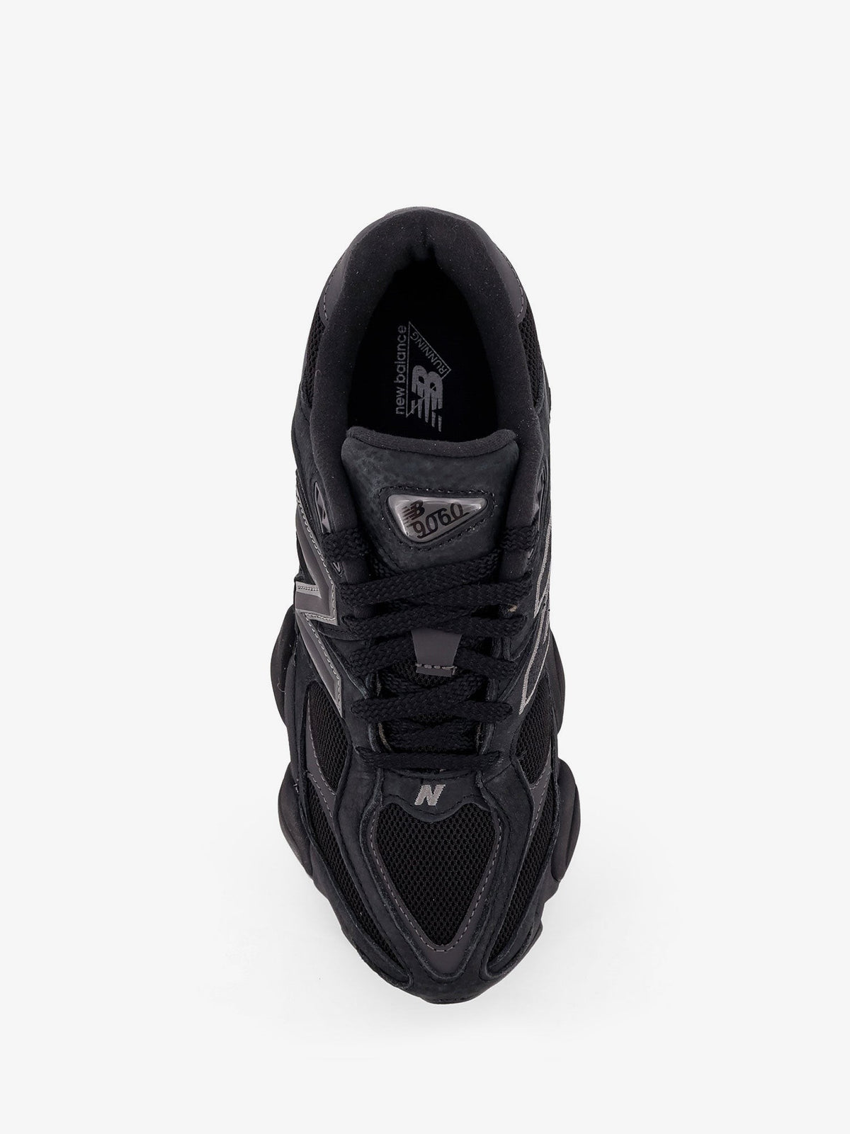 9060 mesh and leather sneakers 5