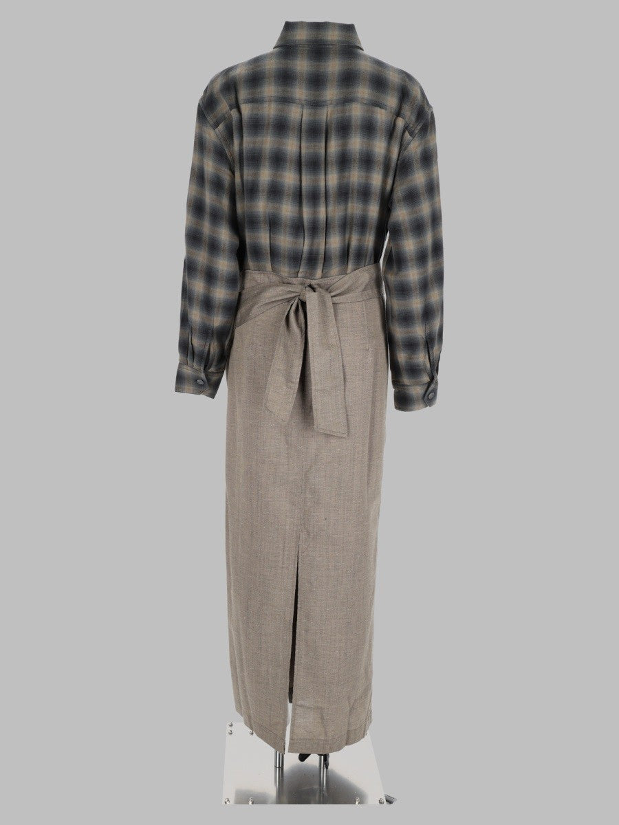Abito Chemisier con Motivo "Yukon Check" 2