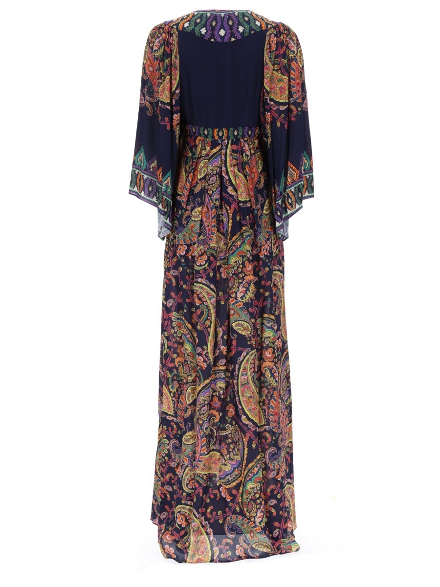 ABITO LUNGO CON STAMPA "PAISLEY" 3
