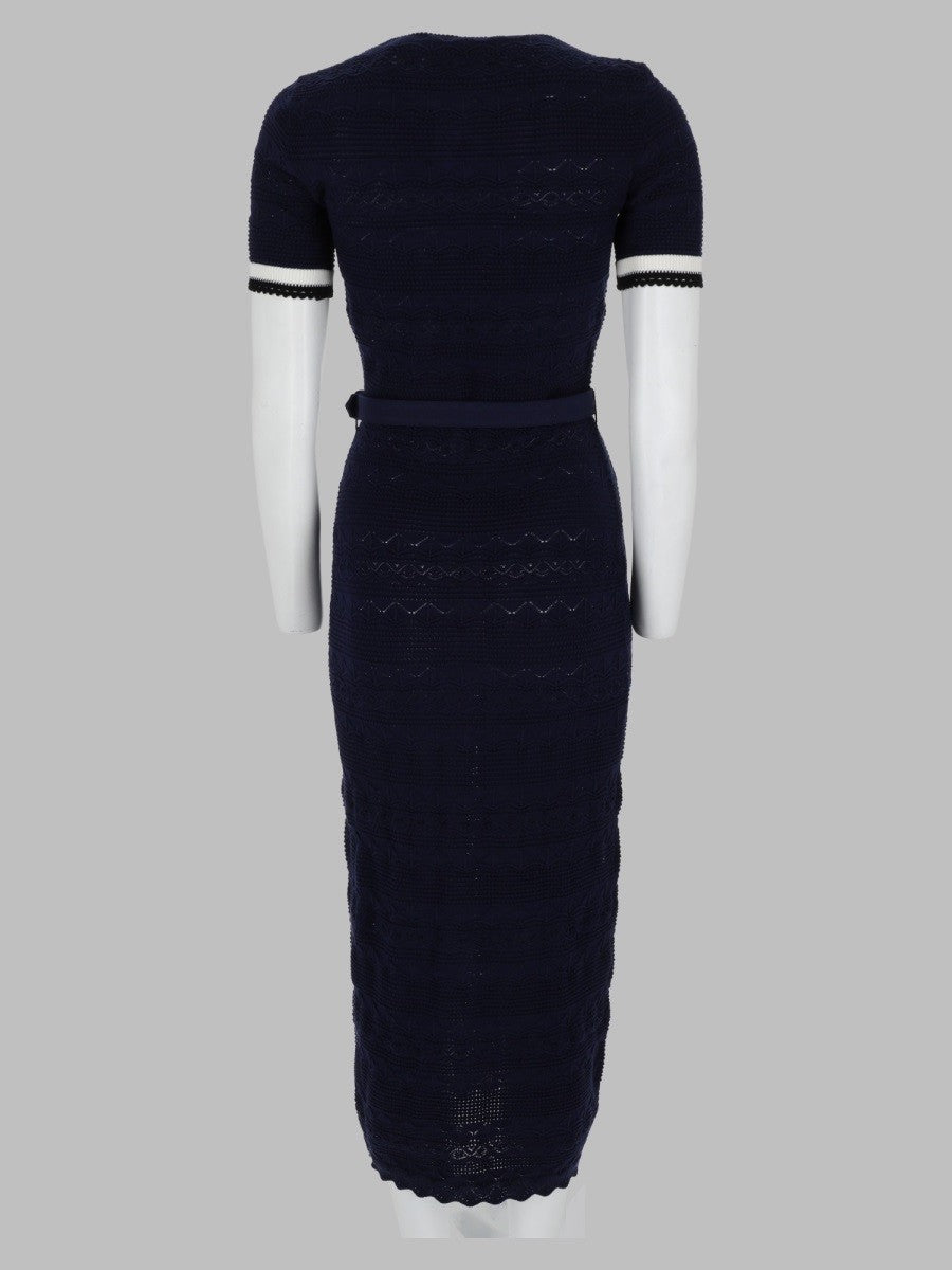 Abito Midi in Maglia Traforata 2