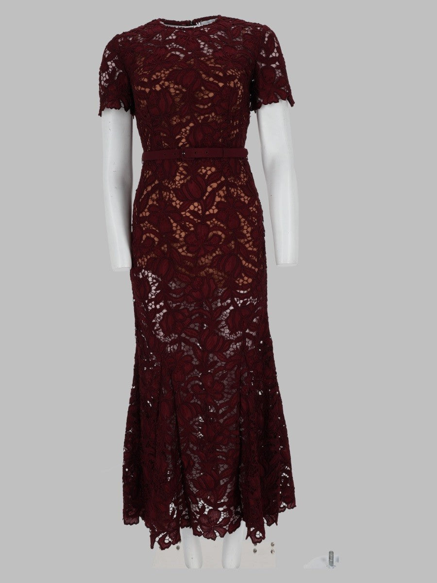 Abito Midi in Pizzo