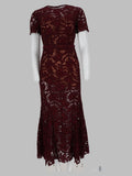 Abito Midi in Pizzo