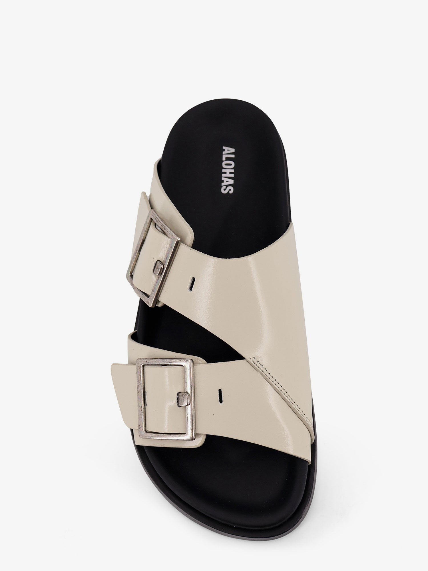 Alba low leather sandals 4