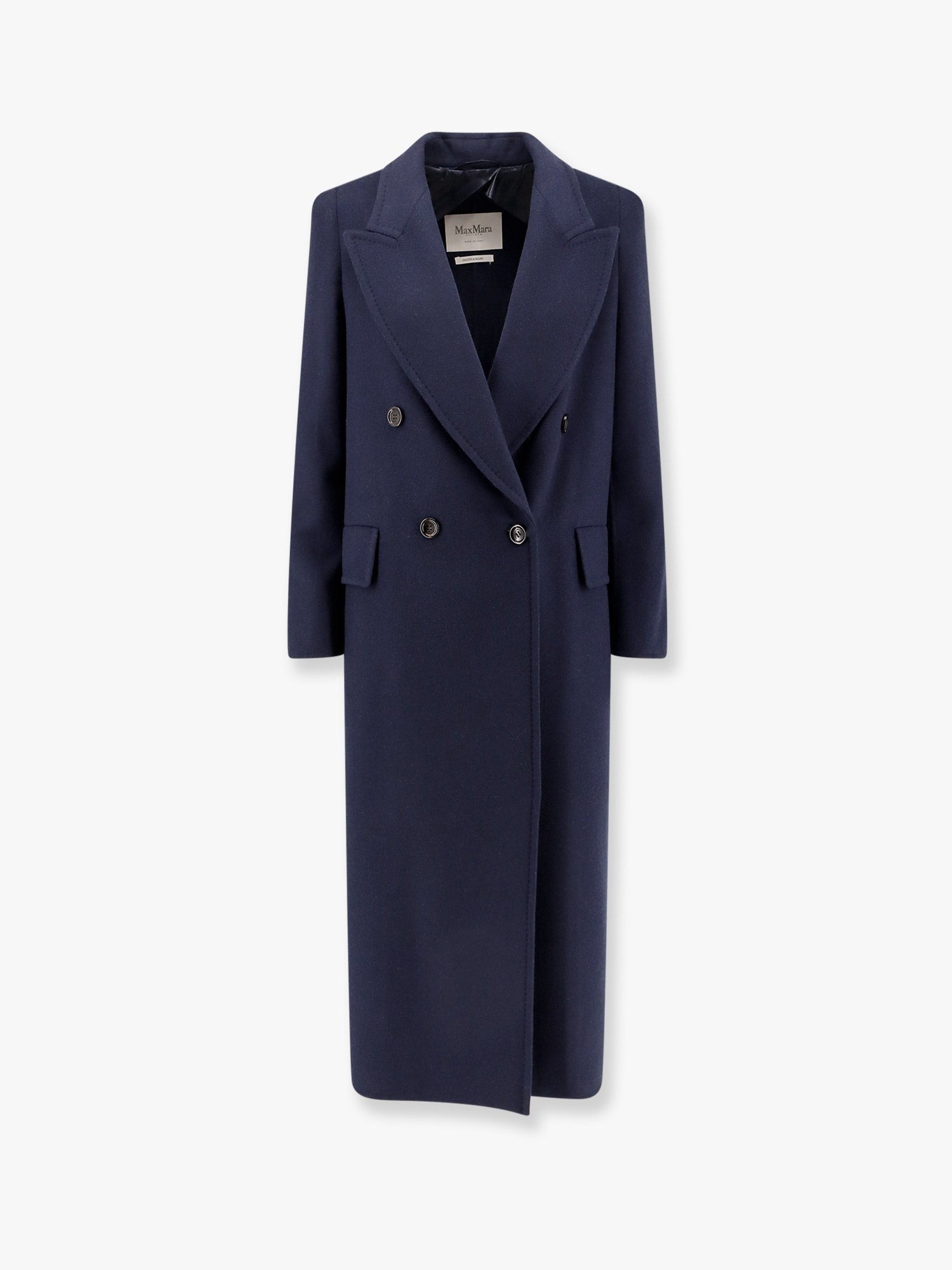 Albania 1234 Max Mara sfilata virgin wool and cashmere coat