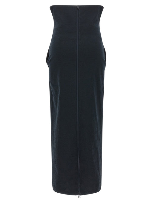 'Allow' long skirt with zip 2