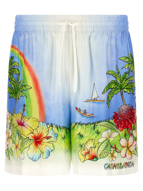 'Aloha' bermuda shorts