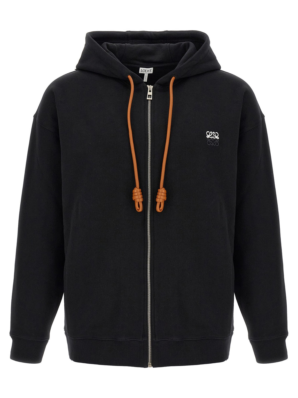 'Anagram' embroidery hoodie