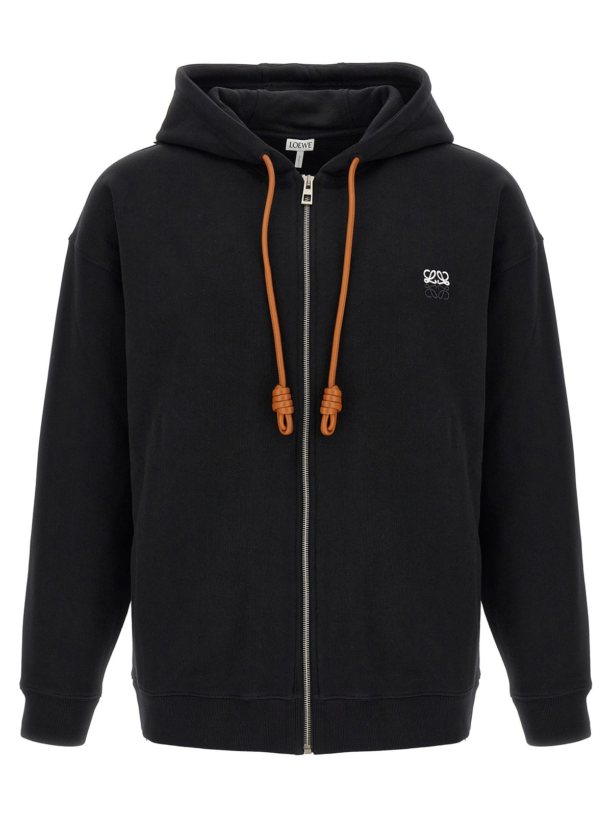 'Anagram' embroidery hoodie