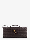 Andiamo Leather Clutch with Intrecciato motif