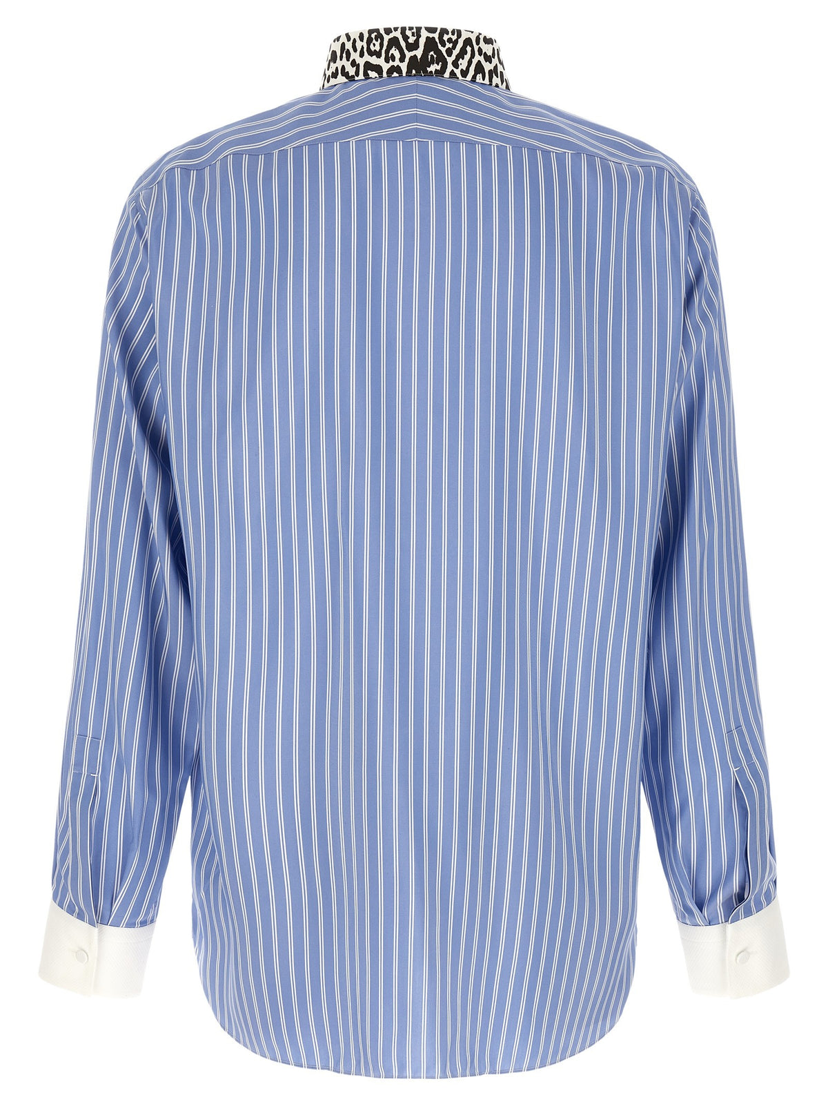 Animal print collar shirt 2