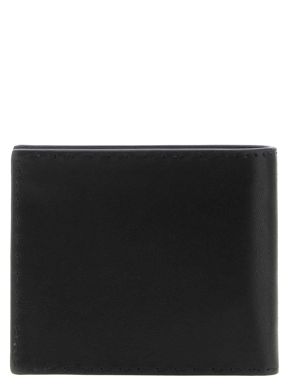 Antiqued leather wallet 2