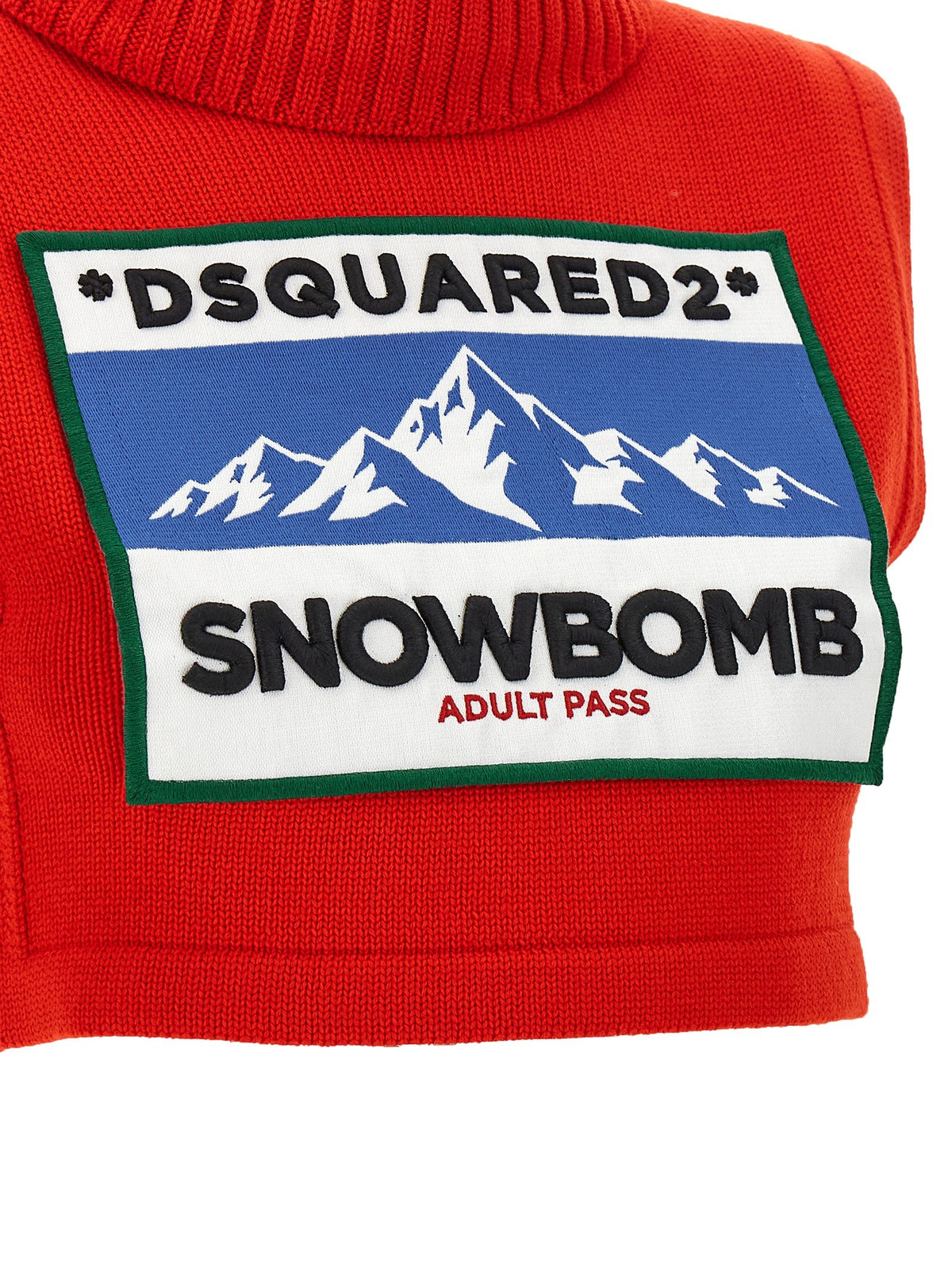 'Après Ski' cropped vest 4