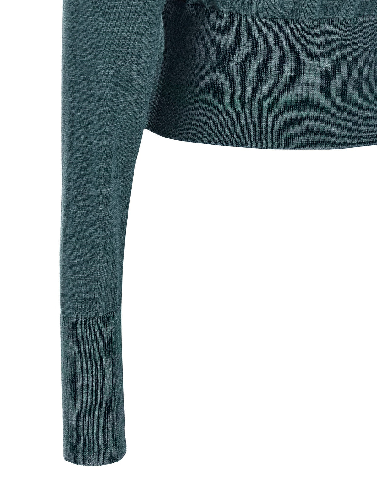 'Argyle Cropped' cardigan 4