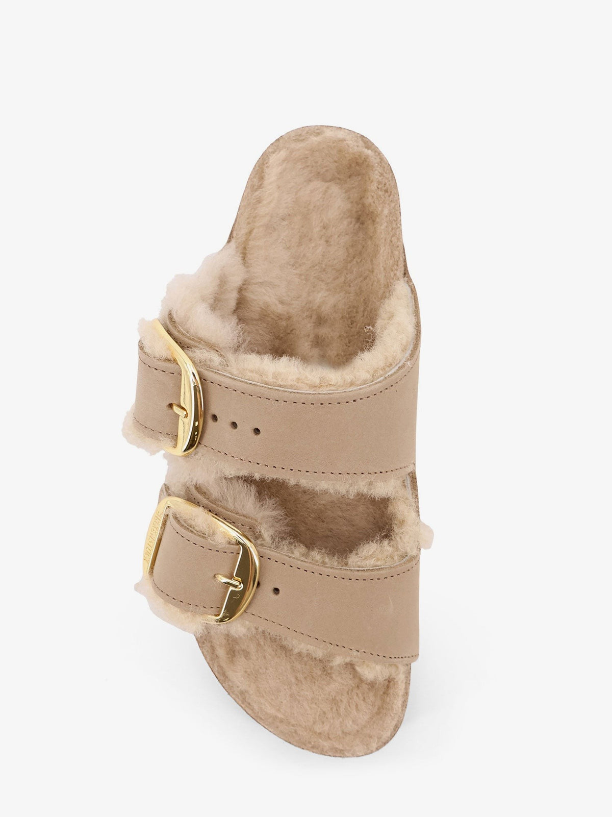 Arizona Big Buckle Shearling sandals 5
