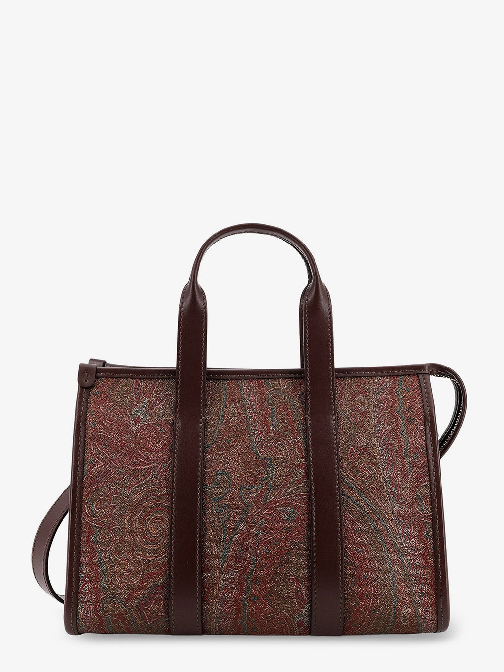 Arnica S Paisley fabric handbag with shoulder strap