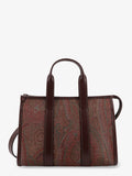 Arnica S Paisley fabric handbag with shoulder strap