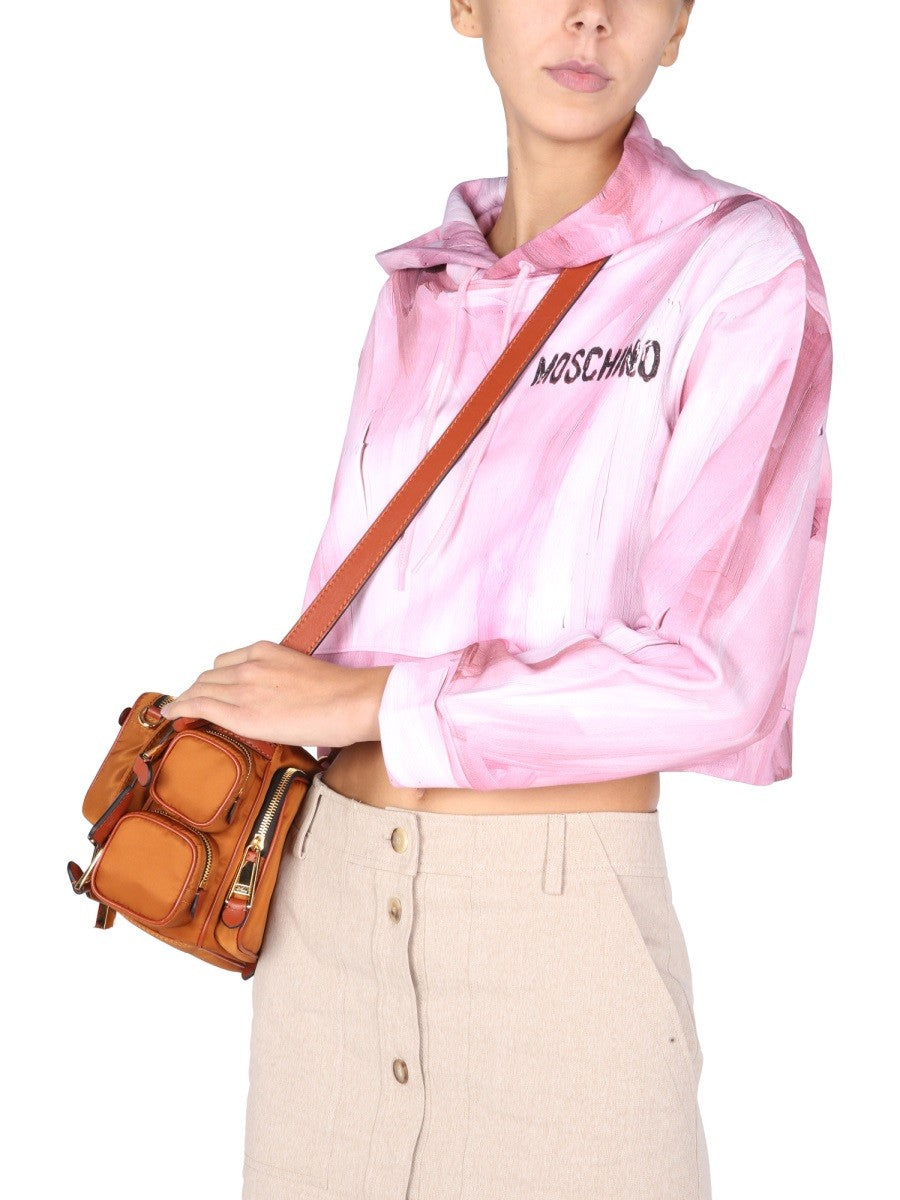 "ART THEME" CROPPED SWEATSHIRT 3