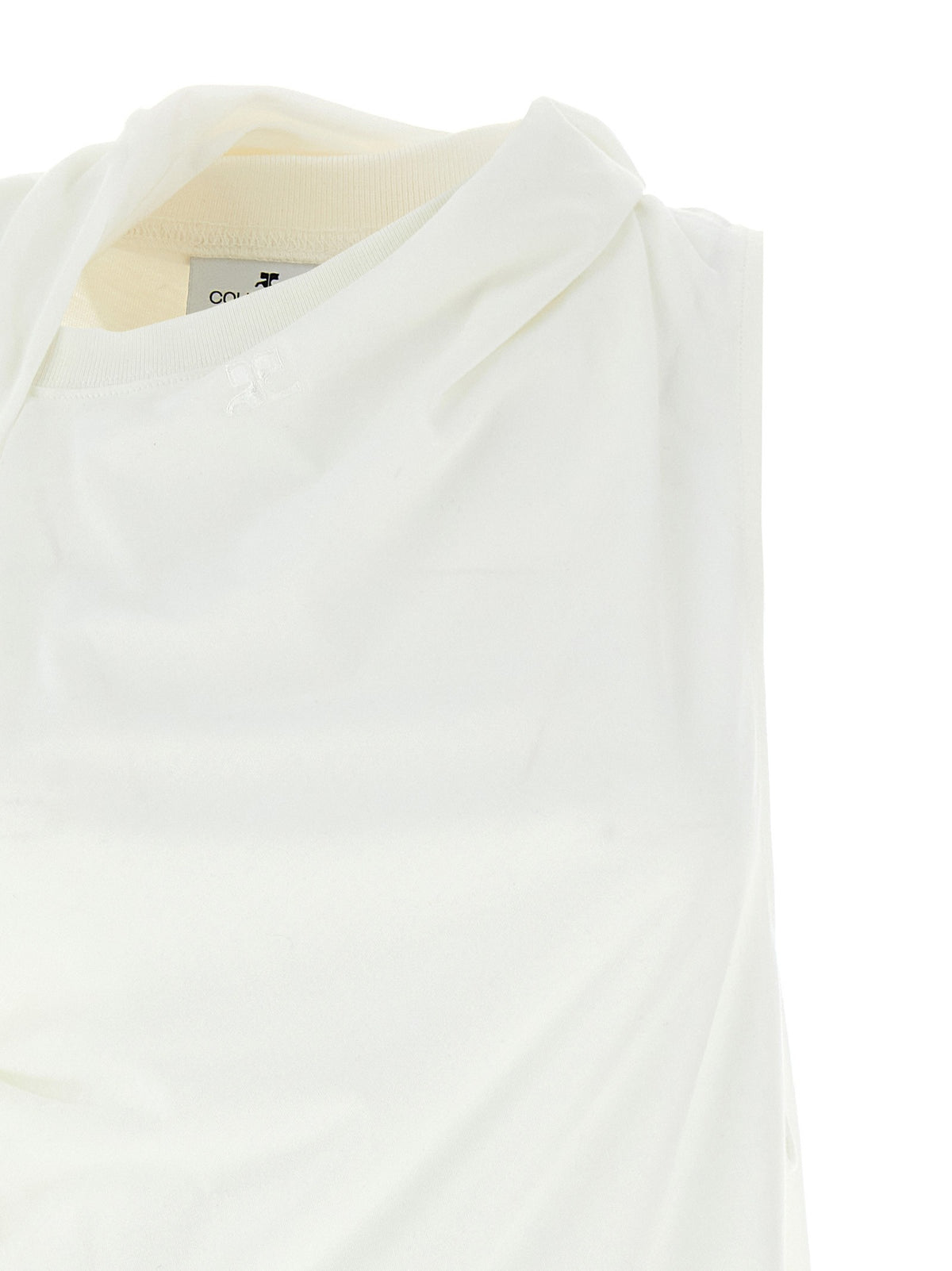 'Asymetrique Off The Shoulder' T-shirt 3