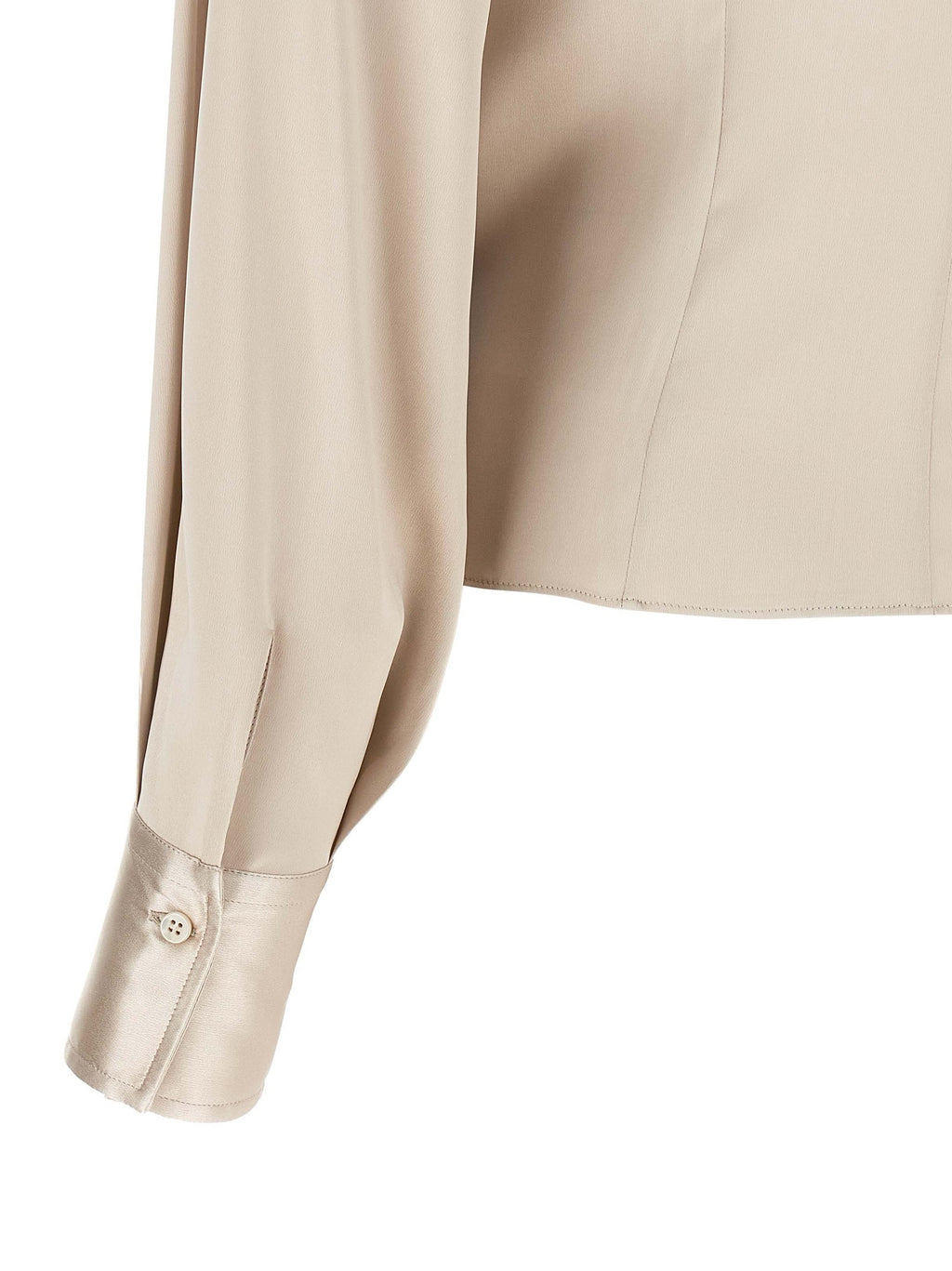 Asymmetric draped blouse 4