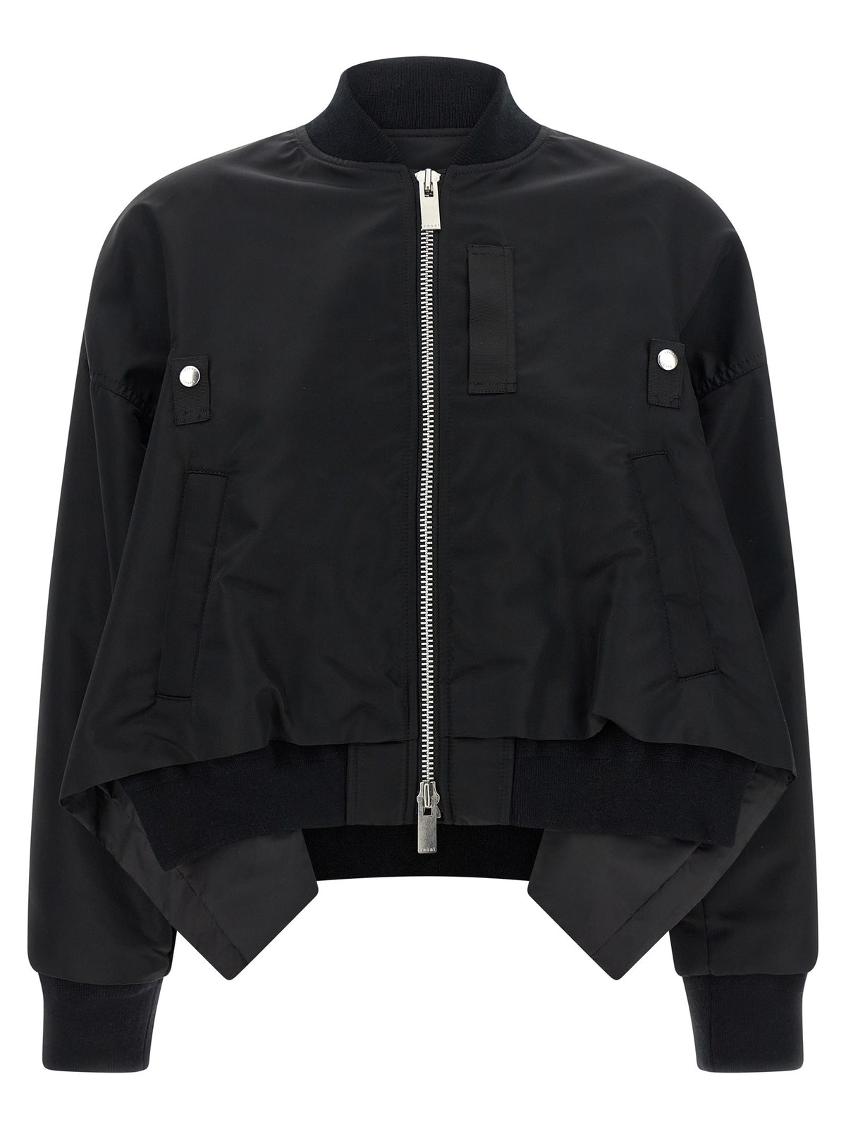 Asymmetrical blouson bottom
