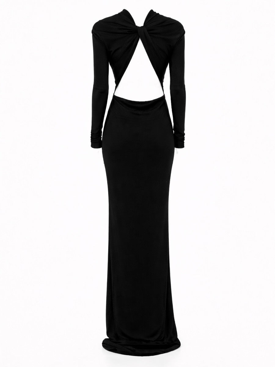 ASYMMETRICAL EVENING DRESS 3