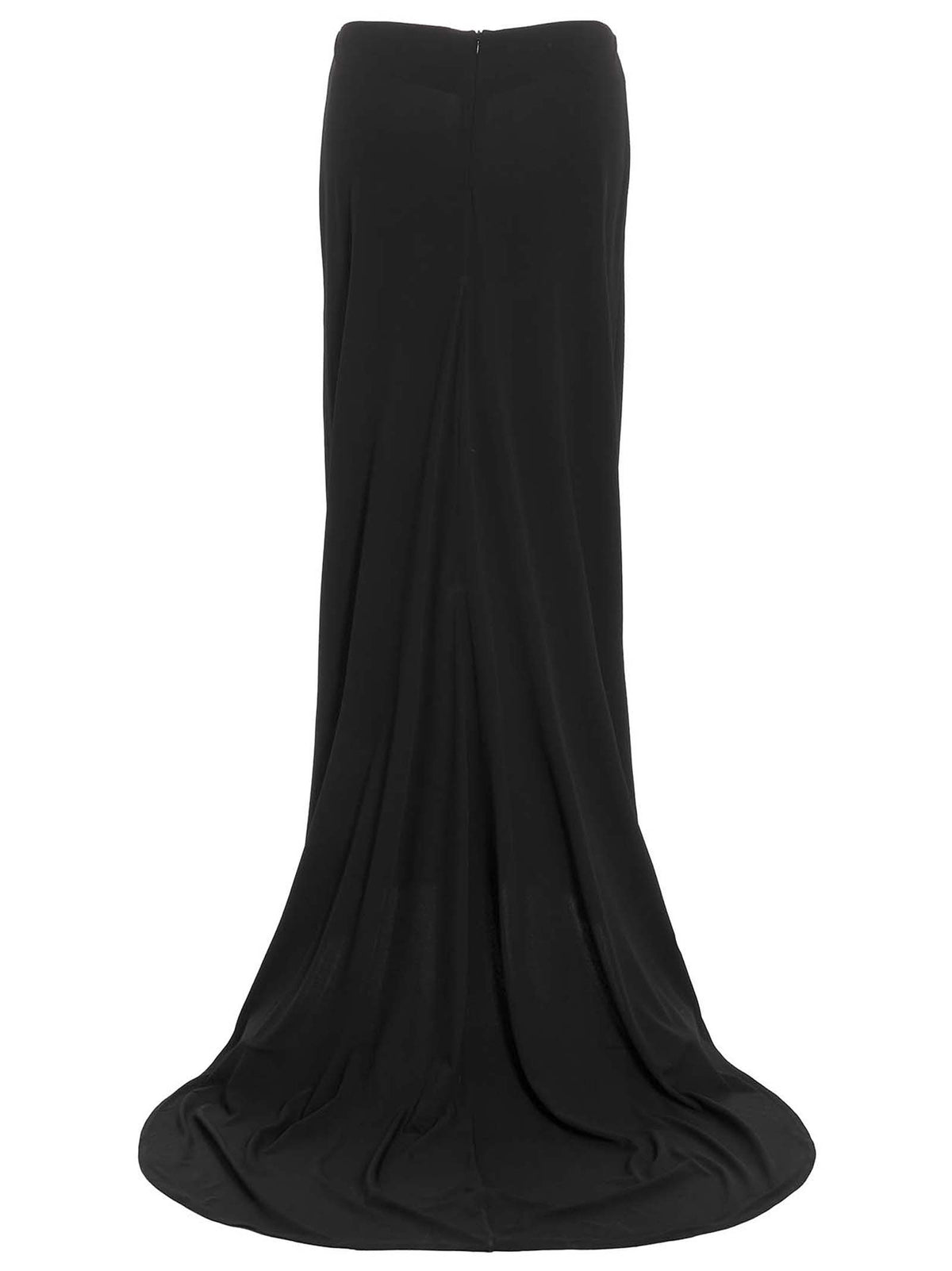 Asymmetrical long skirt 2