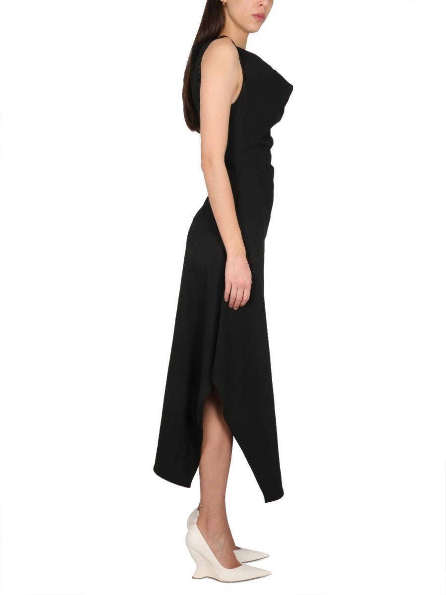 ASYMMETRICAL MIDI DRESS 2