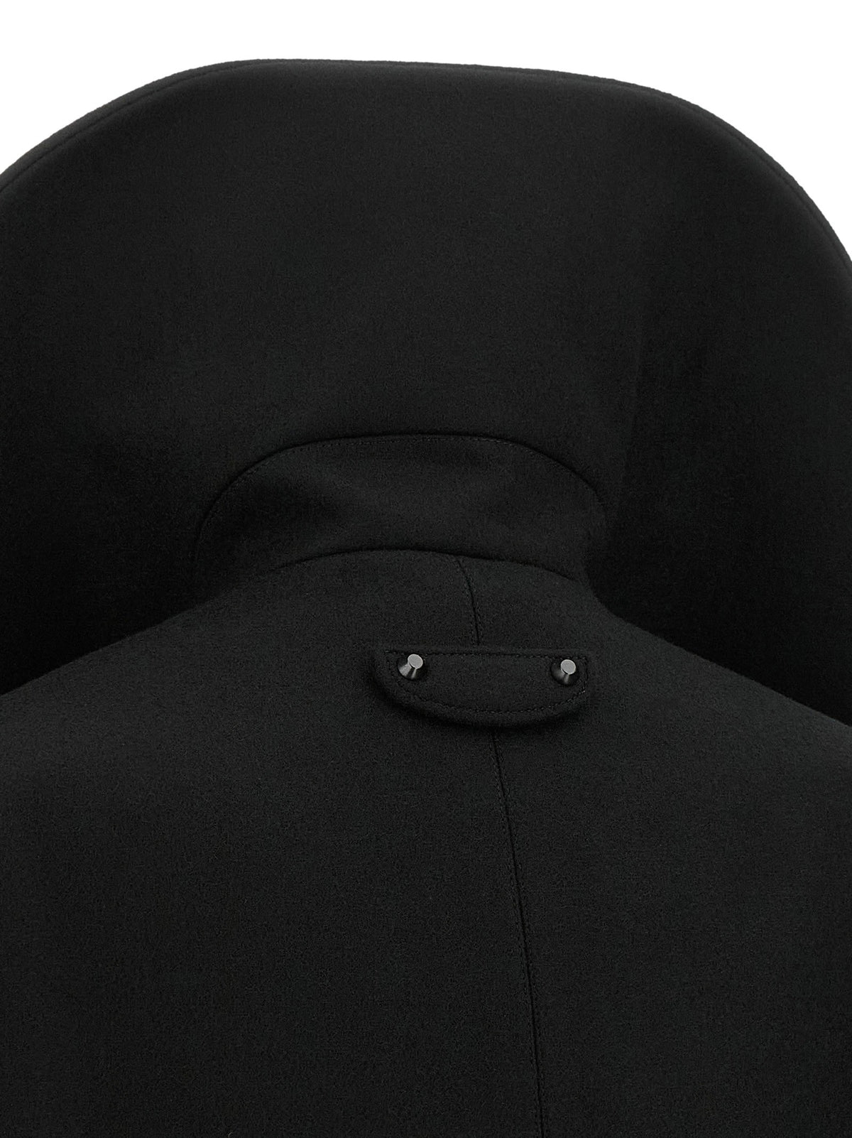 Asymmetrical neck caban 4
