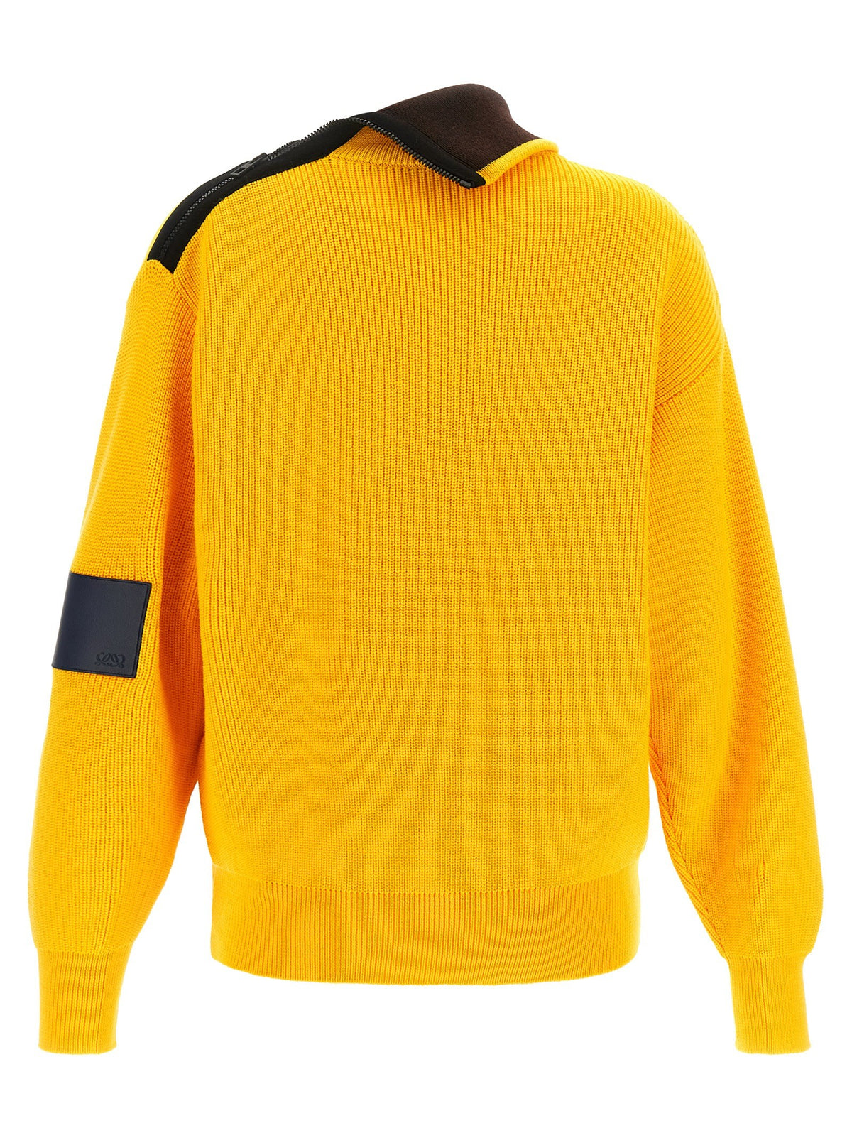 Asymmetrical neck sweater 2