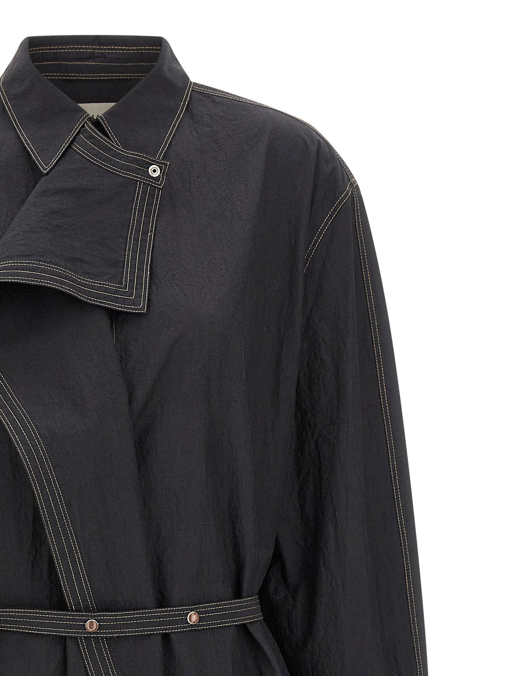 'Asymmetrical Shirt' dress 4