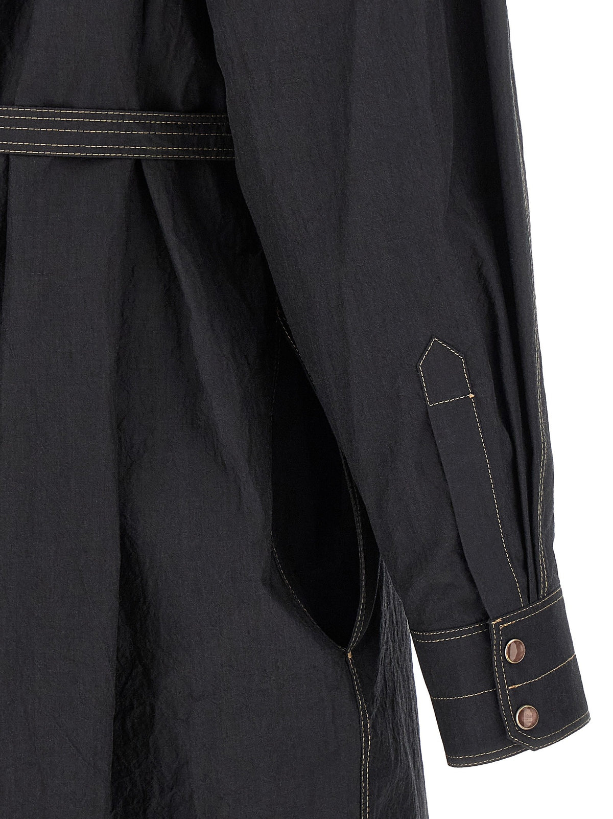 'Asymmetrical Shirt' dress 5