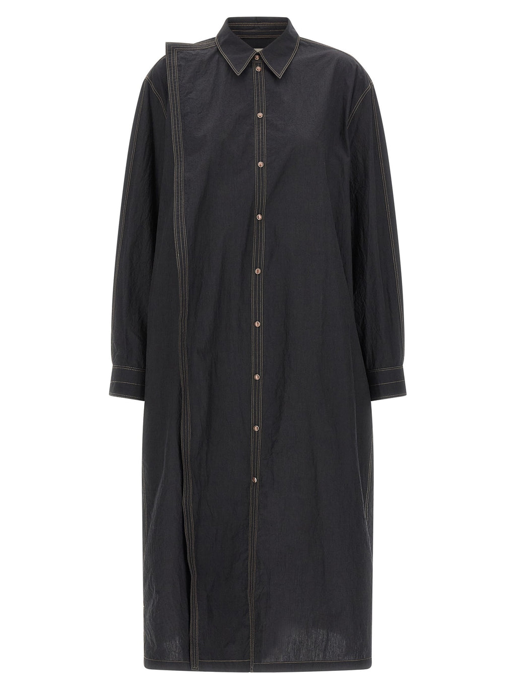 'Asymmetrical Shirt' dress 2