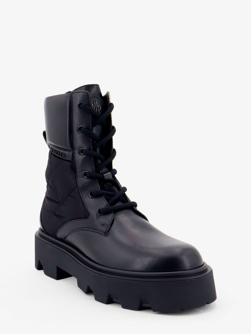 Aurea leather and nylon boots 2