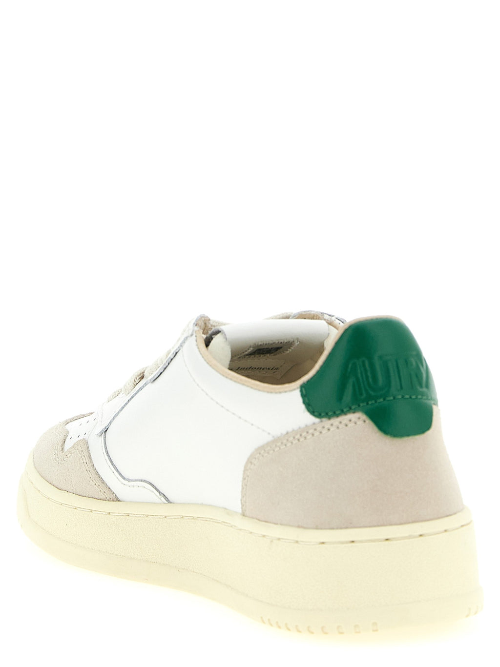 Autry Medalist Low Leather and Suede Sneakers 3