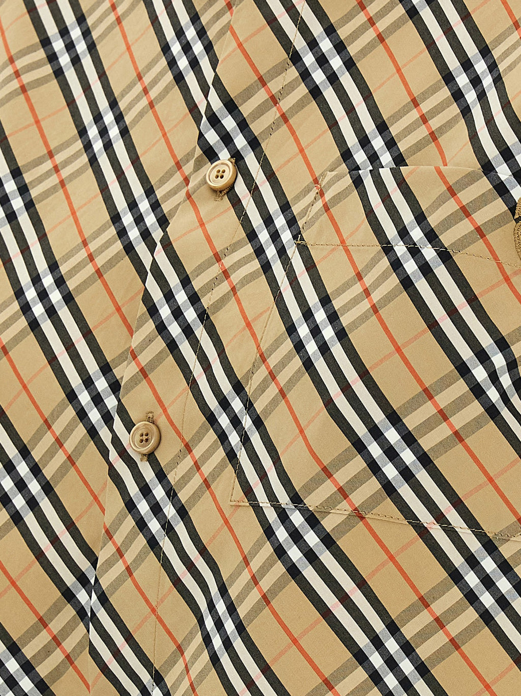 'B Shield' check shirt 4