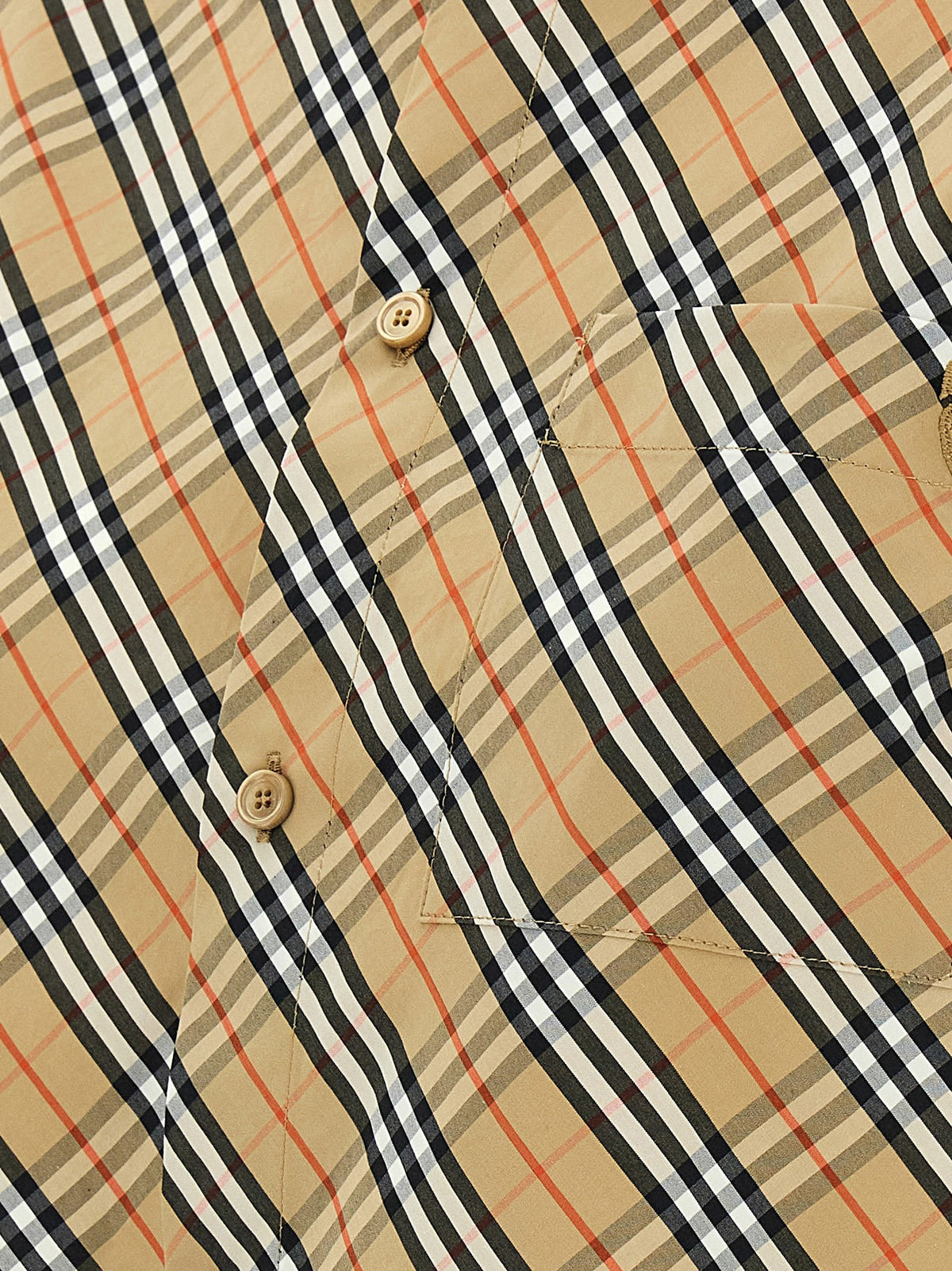 'B Shield' check shirt 4