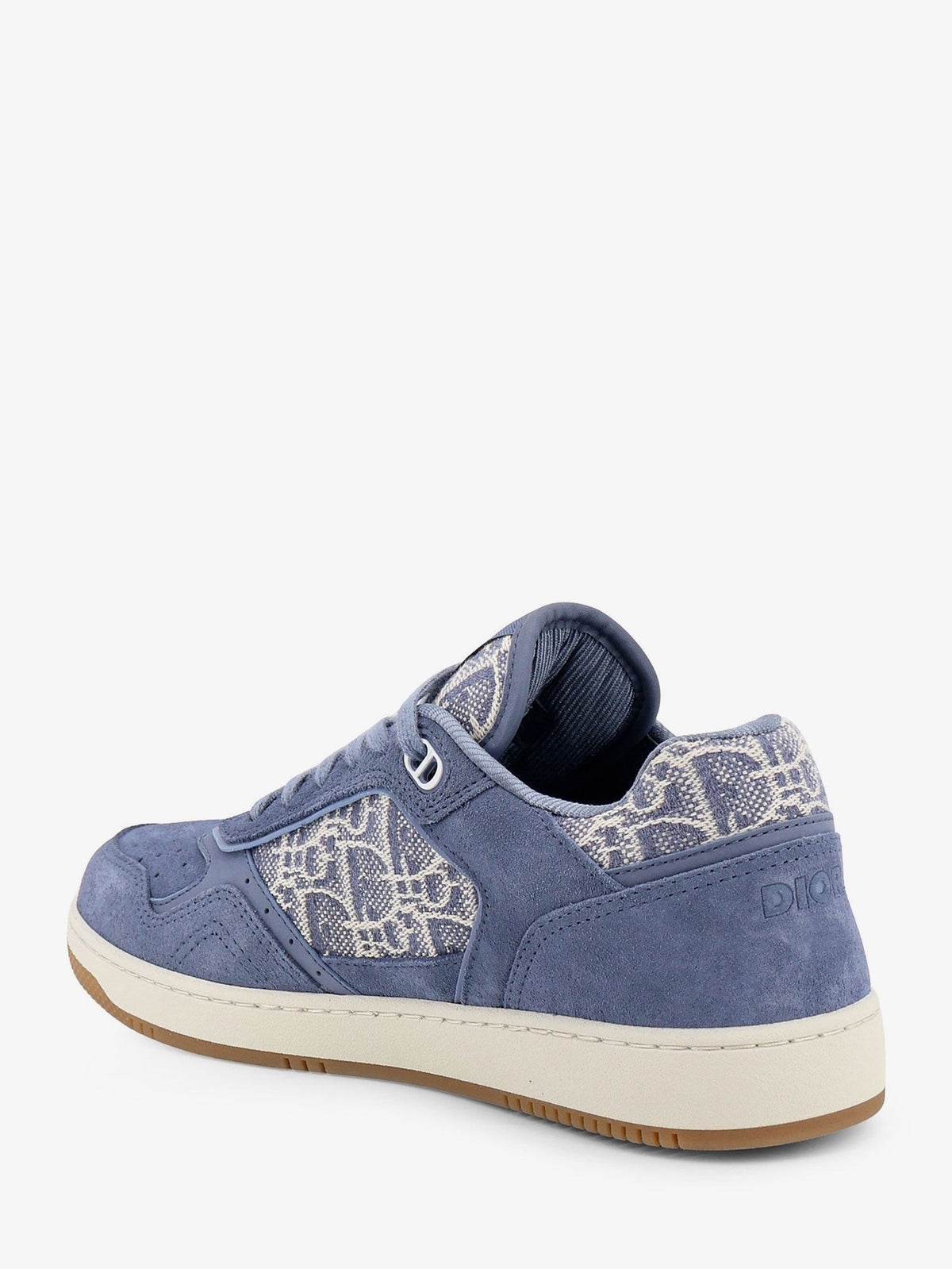 B27 Uptown Dior Oblique jacquard fabric and suede sneakers 3