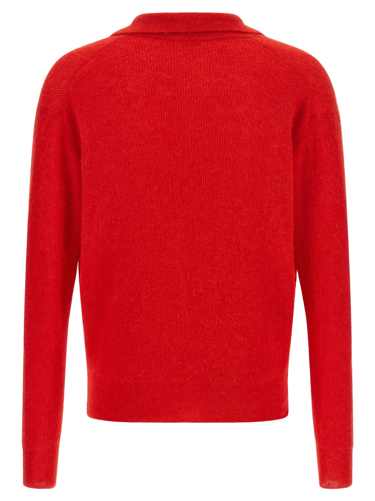 'Baby Suri Alpaca Sheer' polo shirt 2