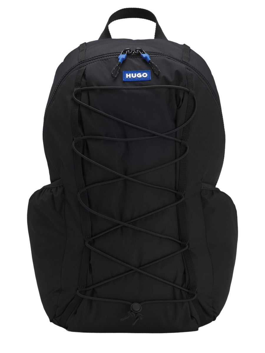 BACKPACK WITH LOGO PATCH