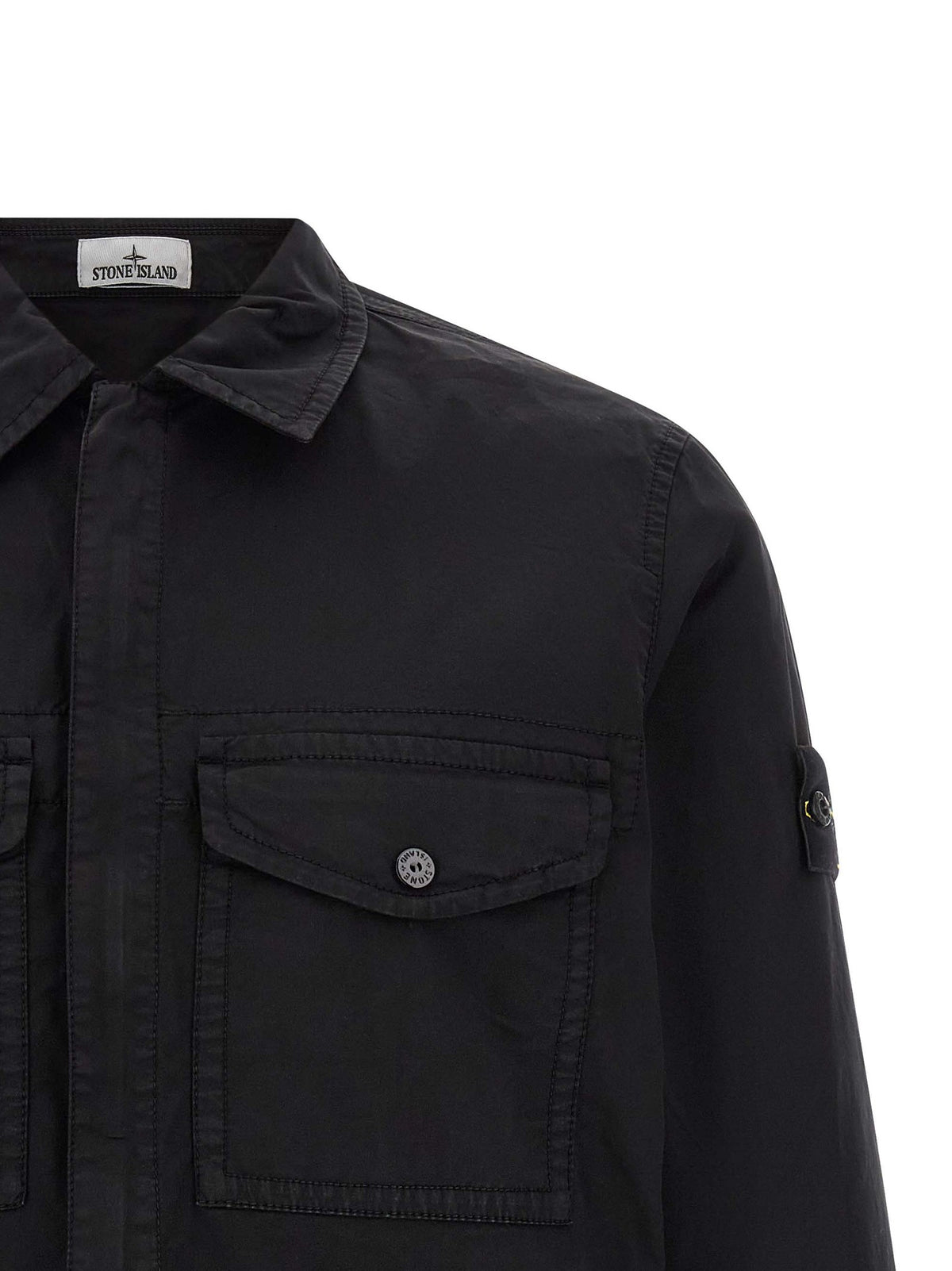 'Badge Logo' overshirt 3