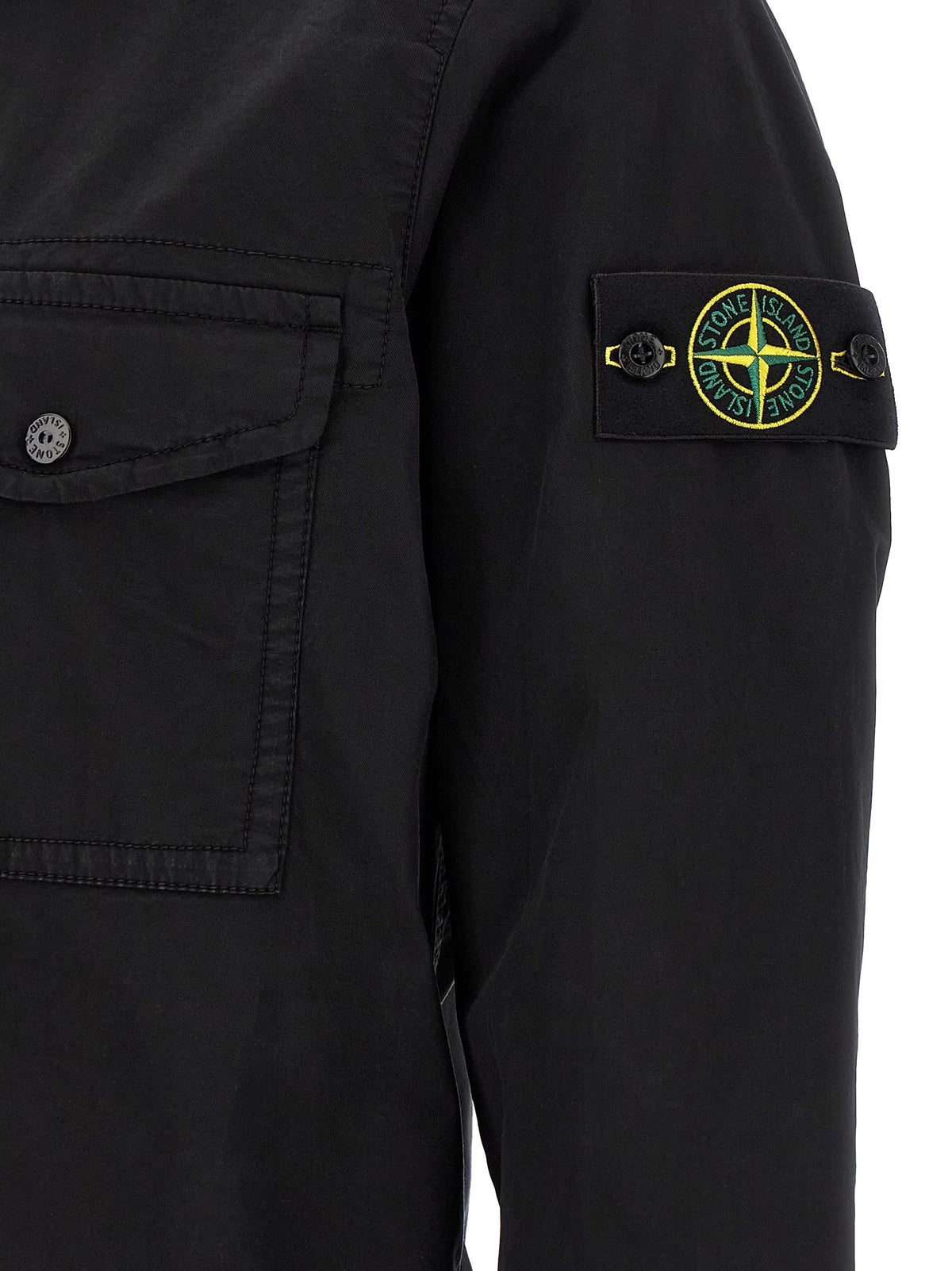 'Badge Logo' overshirt 4