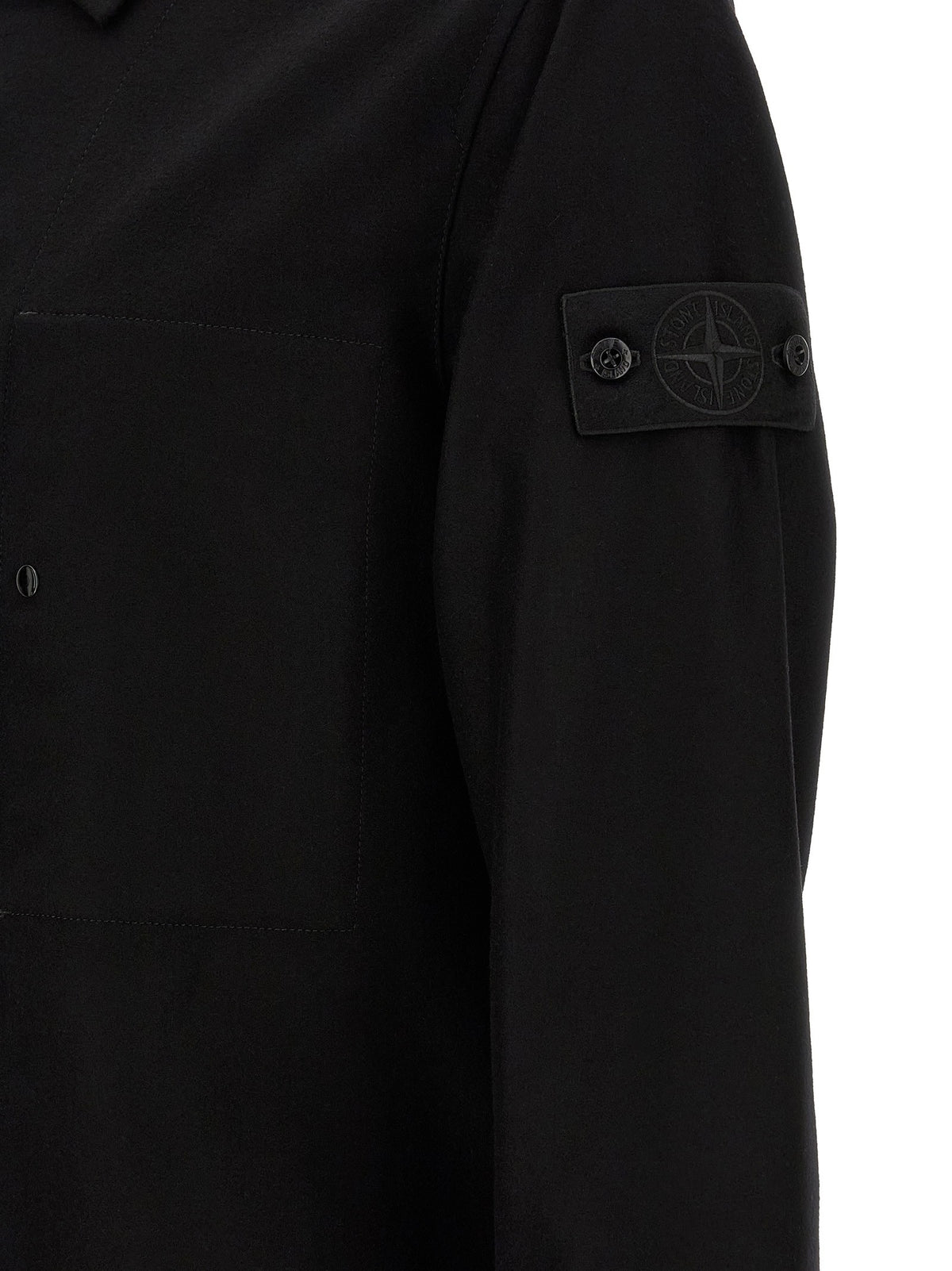 'Badge Stone Island Ghost' overshirt 5